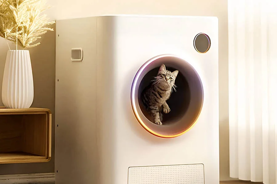 how does litter robot work