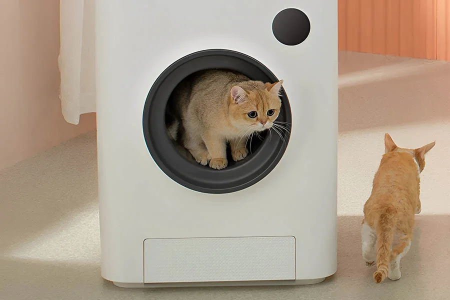 how does litter robot work