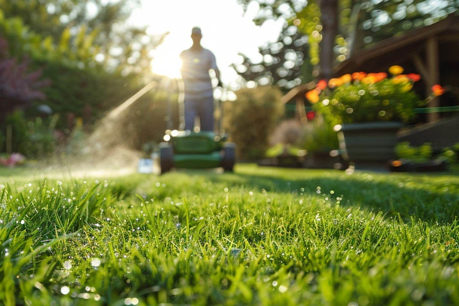 cordless electric self propelled mower