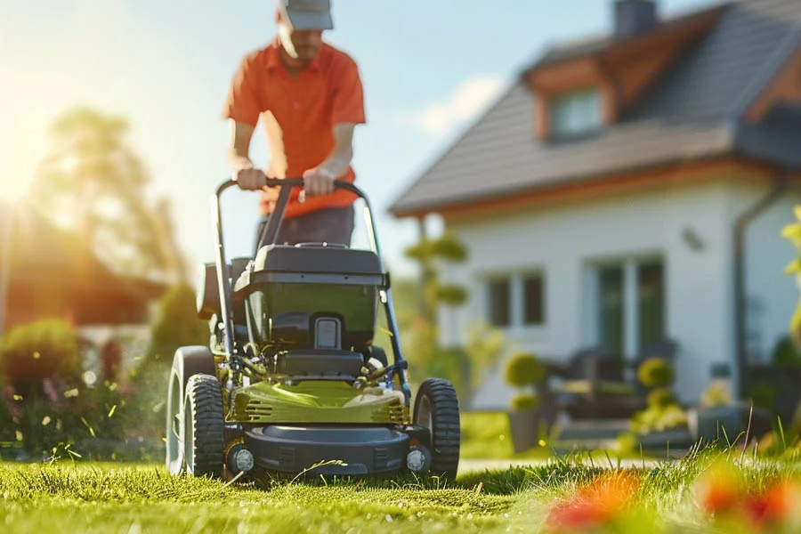 best battery push mowers