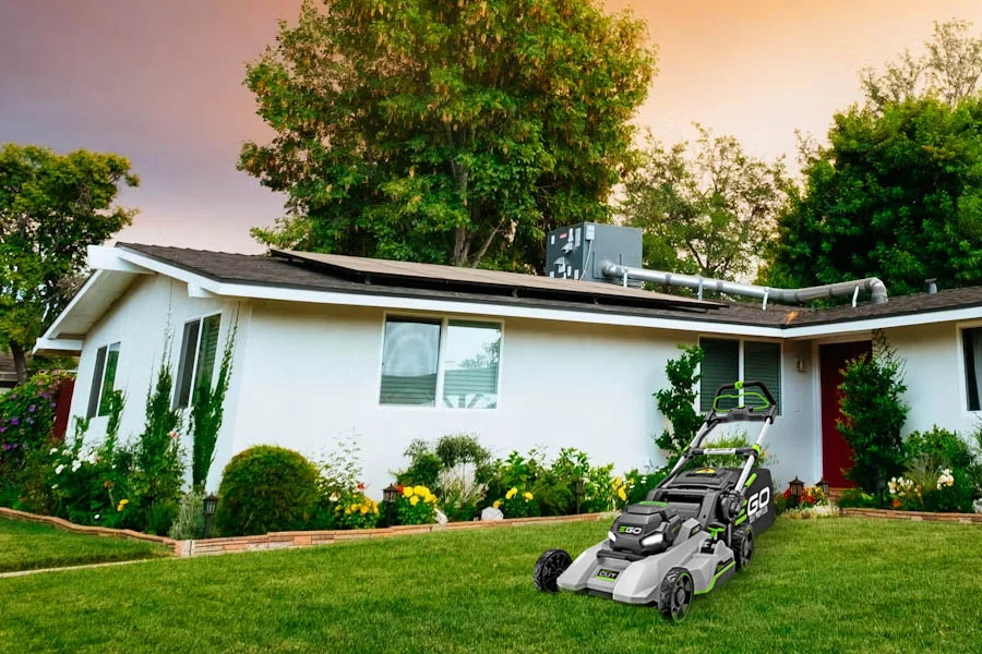 self propeller lawn mower