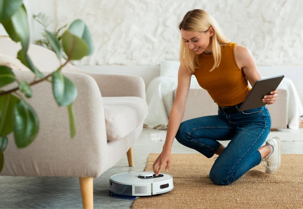 robot vacuum cleaner with smart mapping system